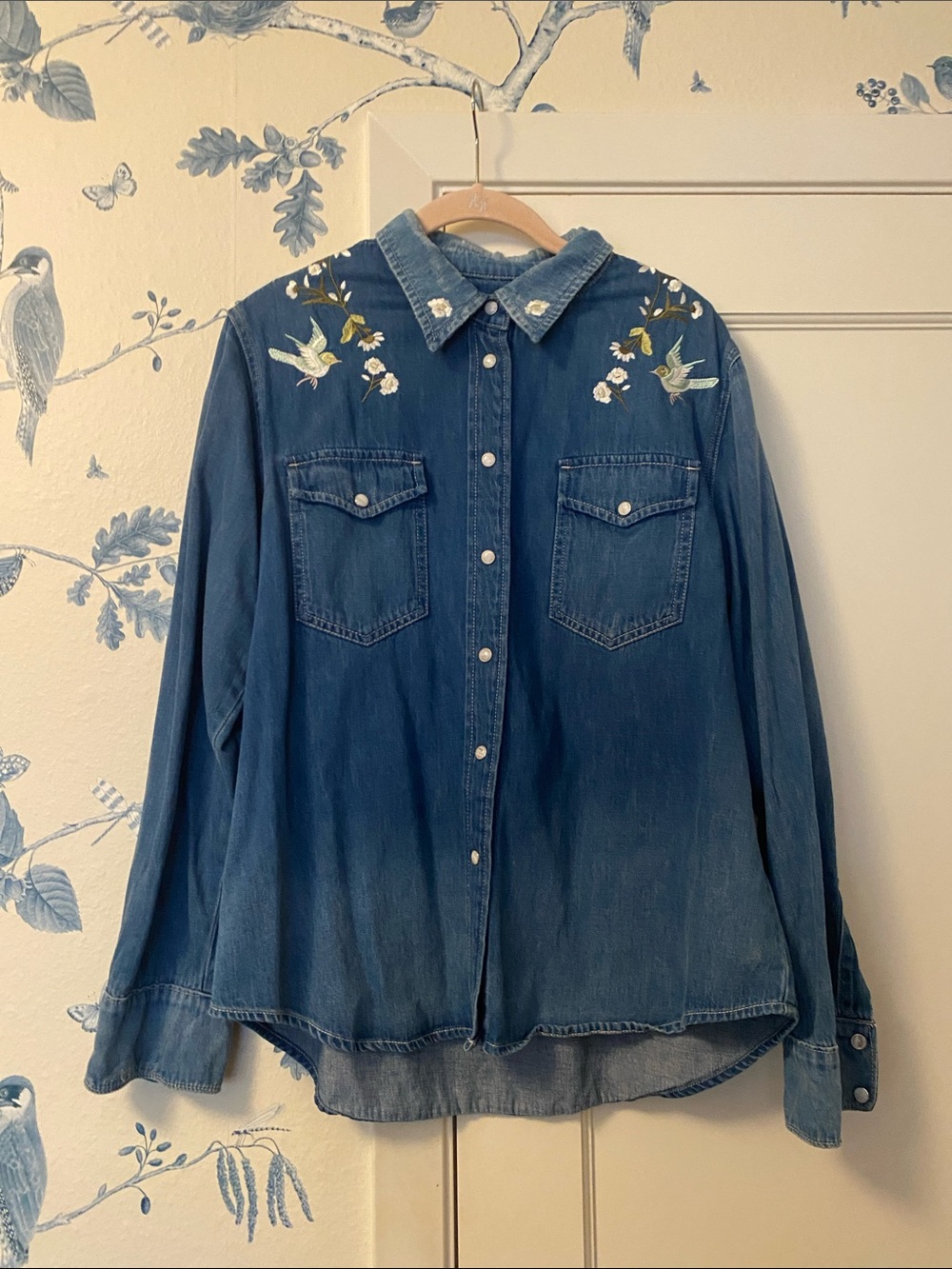 7 for all Mankind denim shirt